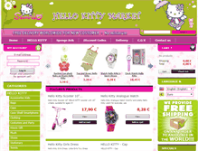 Tablet Screenshot of hello-kitty-market.com